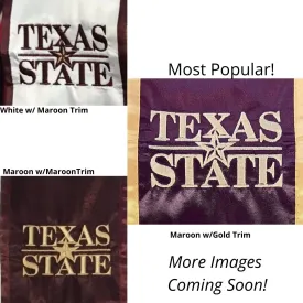 2024 MCCOY COLLEGE TEXAS STATE GRADUATION STOLE  2 CUSTOM ITEMS