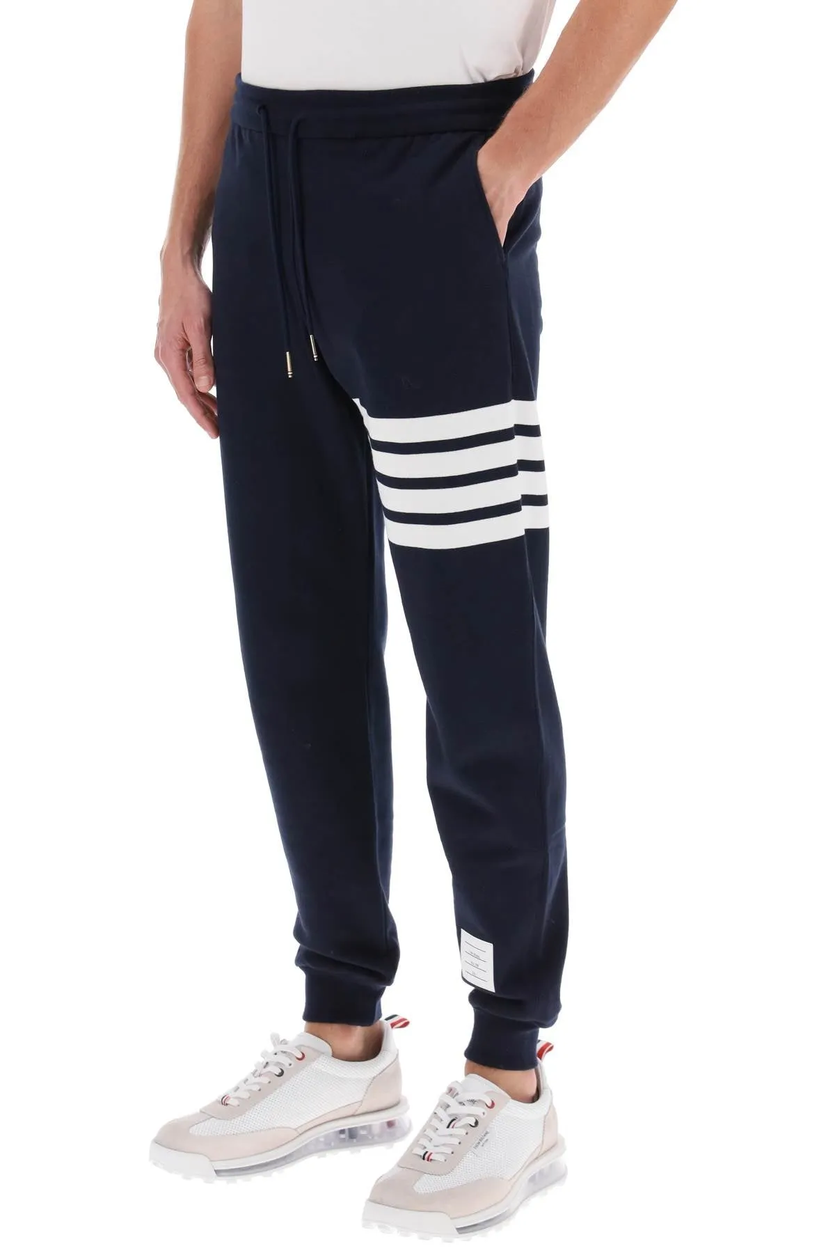 4-bar sweatpants MJQ008H 00535 NAVY