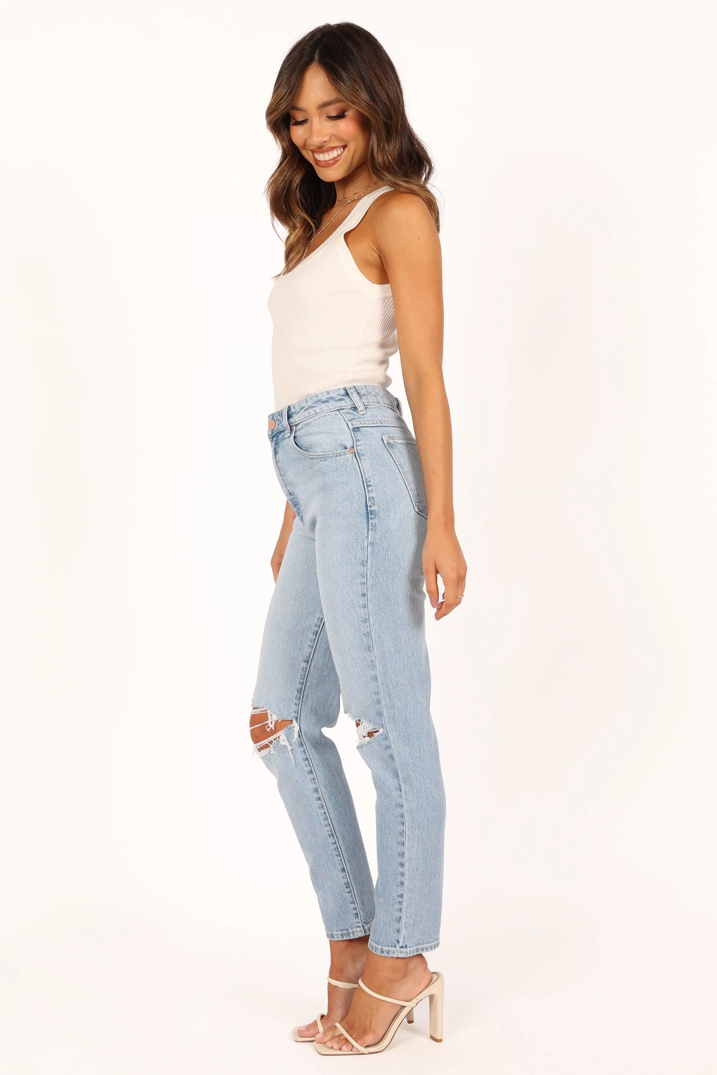 Abrand 94 High Slim Jeans - Gina Rip