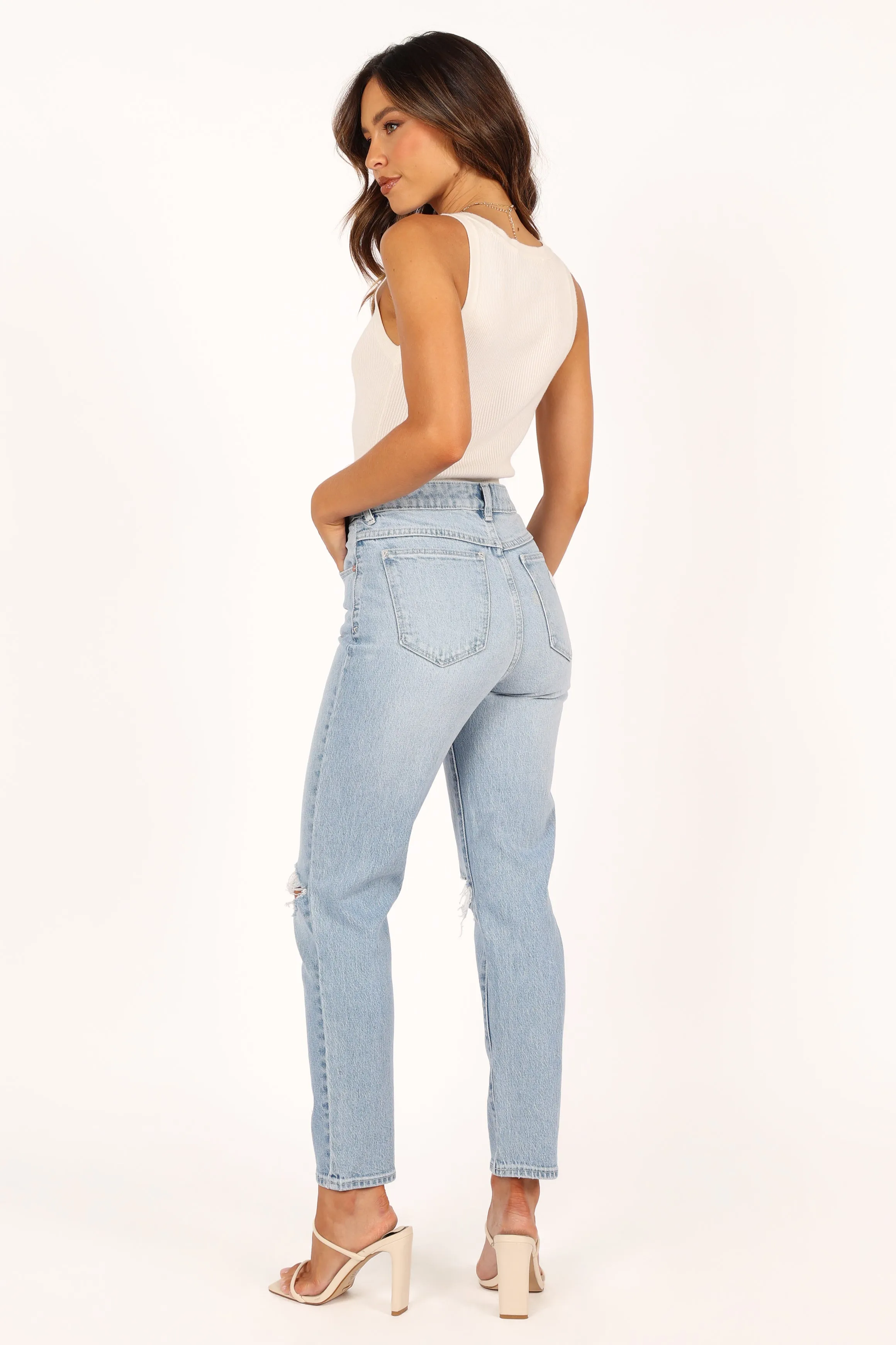 Abrand 94 High Slim Jeans - Gina Rip