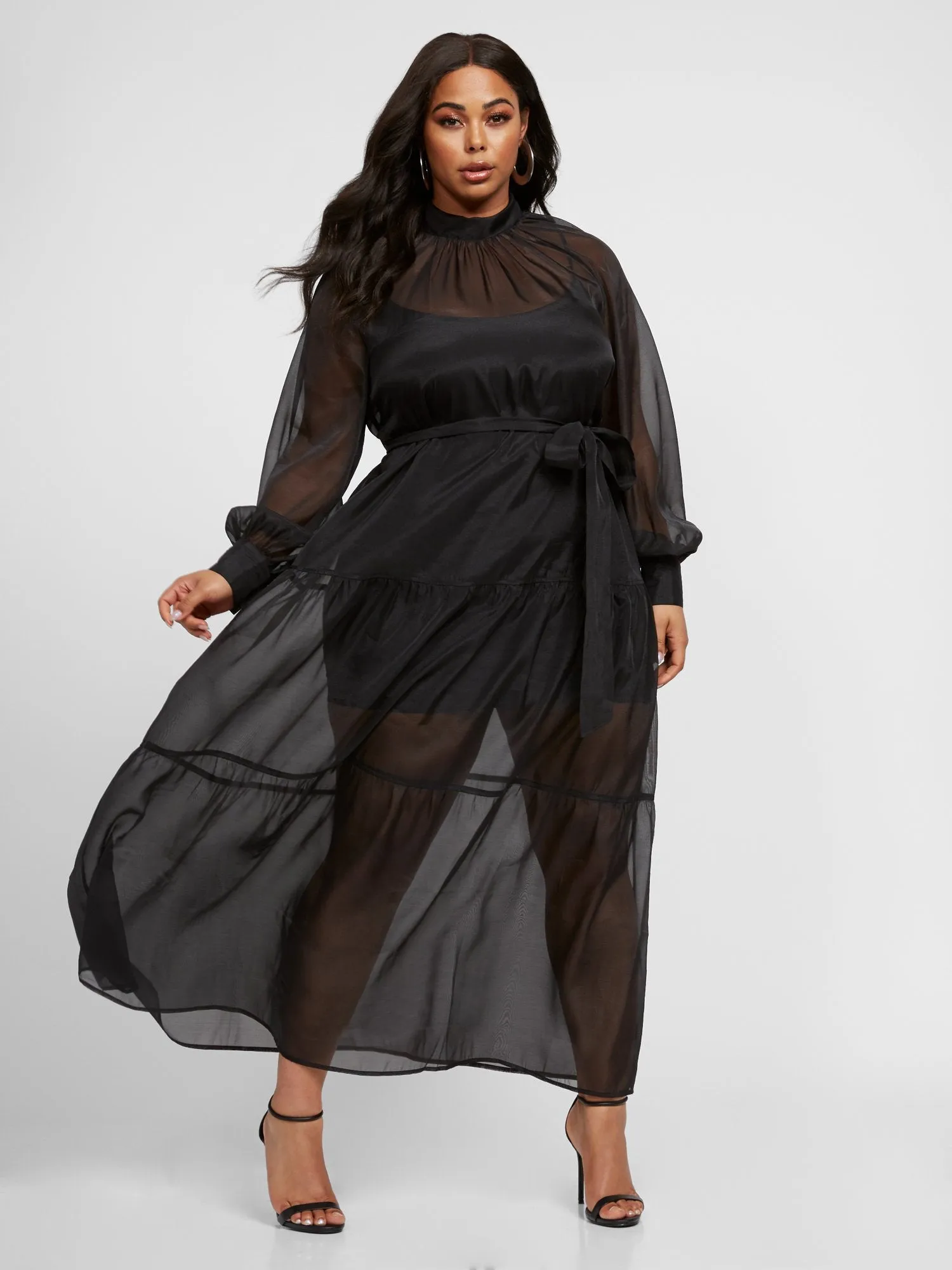 Amaris Organza Maxi Dress