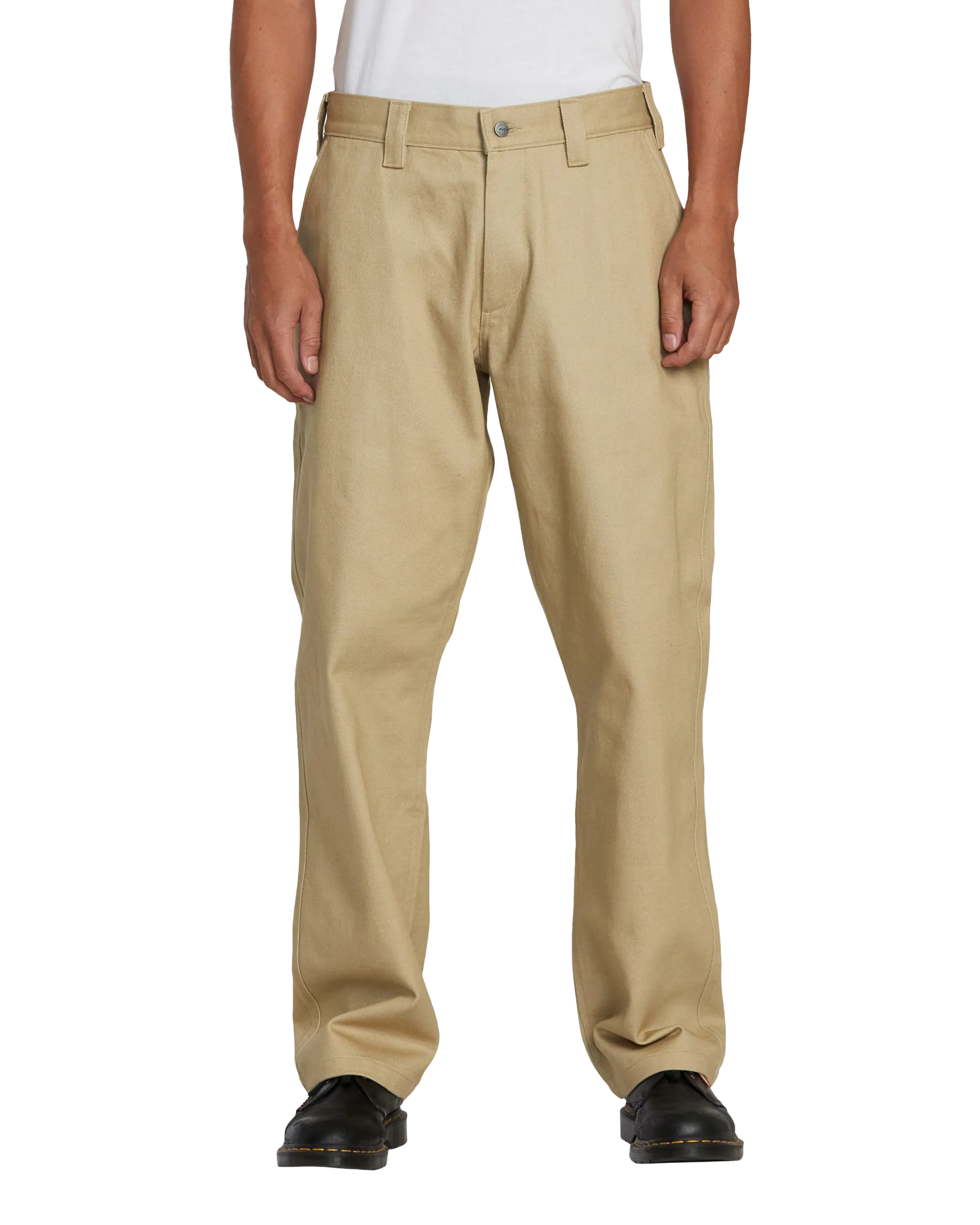 Americana Chino 2 Trousers in Khaki