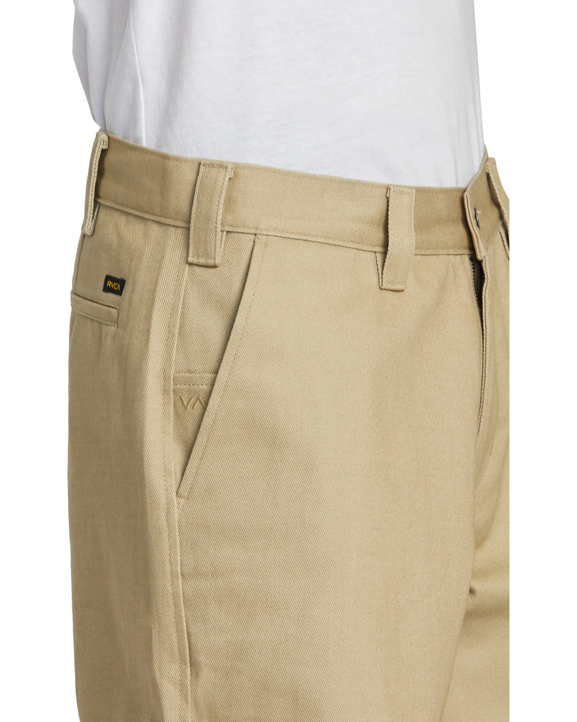 Americana Chino 2 Trousers in Khaki