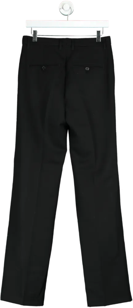 Anine Bing Black Tailored Straight Leg Trousers UK 8