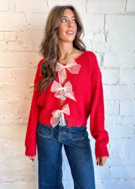 Aria Bow Sweater