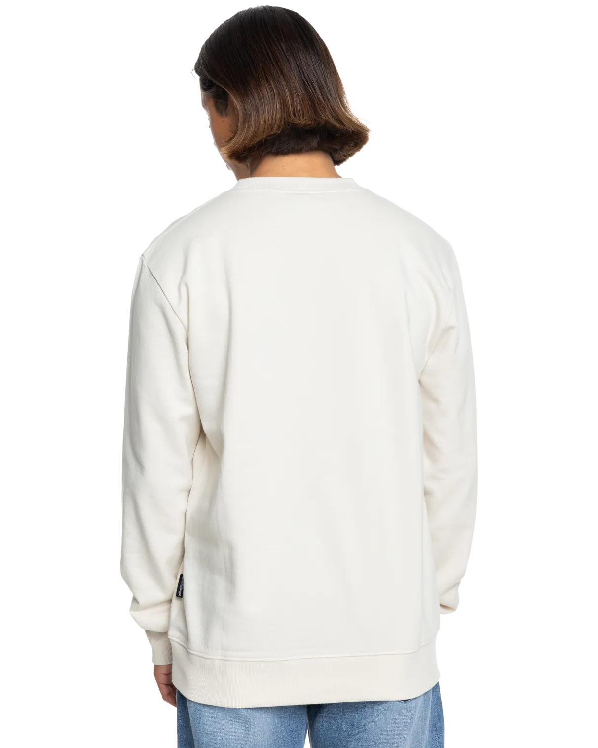 Basic Crew Sweatshirt in Birch