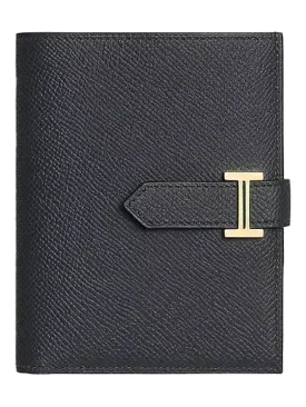 Bean Gold Compact Halfwallet Blue Indigo