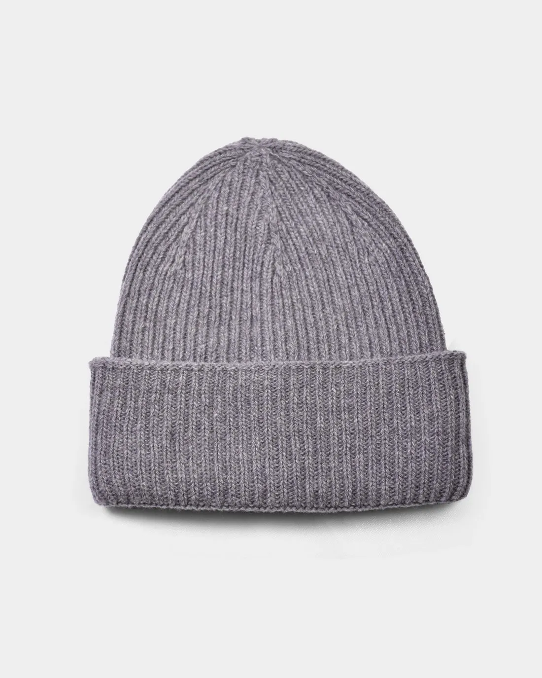 Beanie Double Turn Up 90/10 - Grey