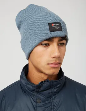 Berghaus Dean Street Heritage Badge Beanie Hat - Blue Mirage