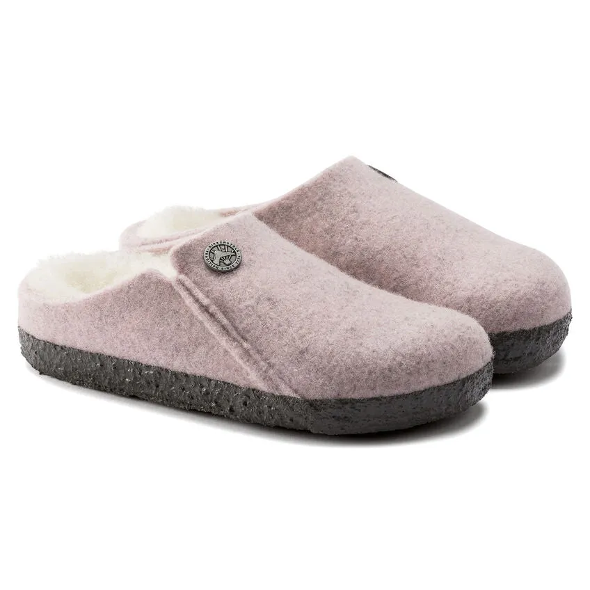 Birkenstock Kid's Zermatt Shearling 1020608 in Soft Pink