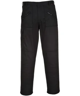 Black - Action trousers (S887) regular fit