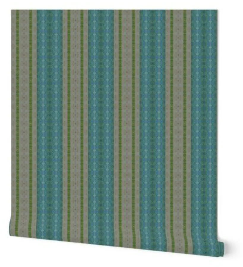 Bluegreen Collection No. 2 Grasscloth Wallpaper