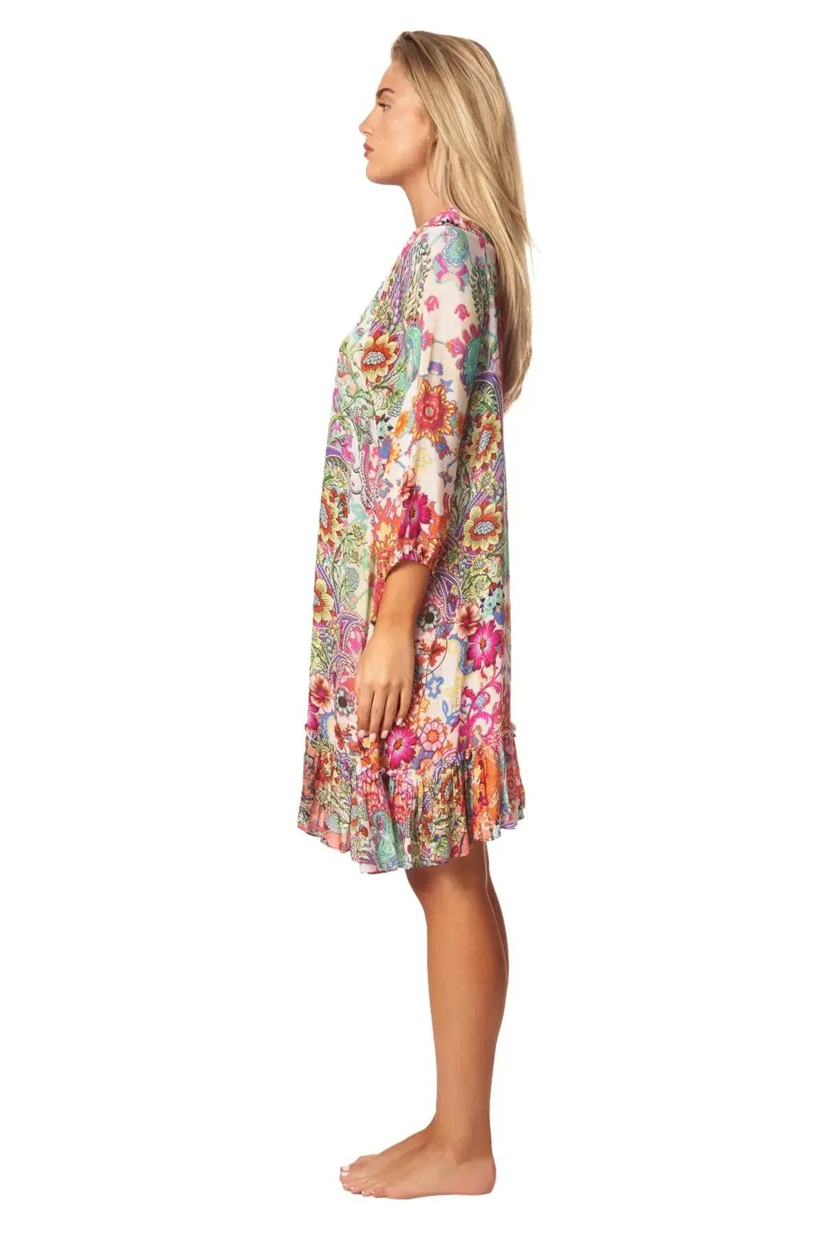 Bohemian Vintage Printed Ethnic Style Summer Dress