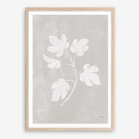 Botanical Study III Neutral Crop Art Print