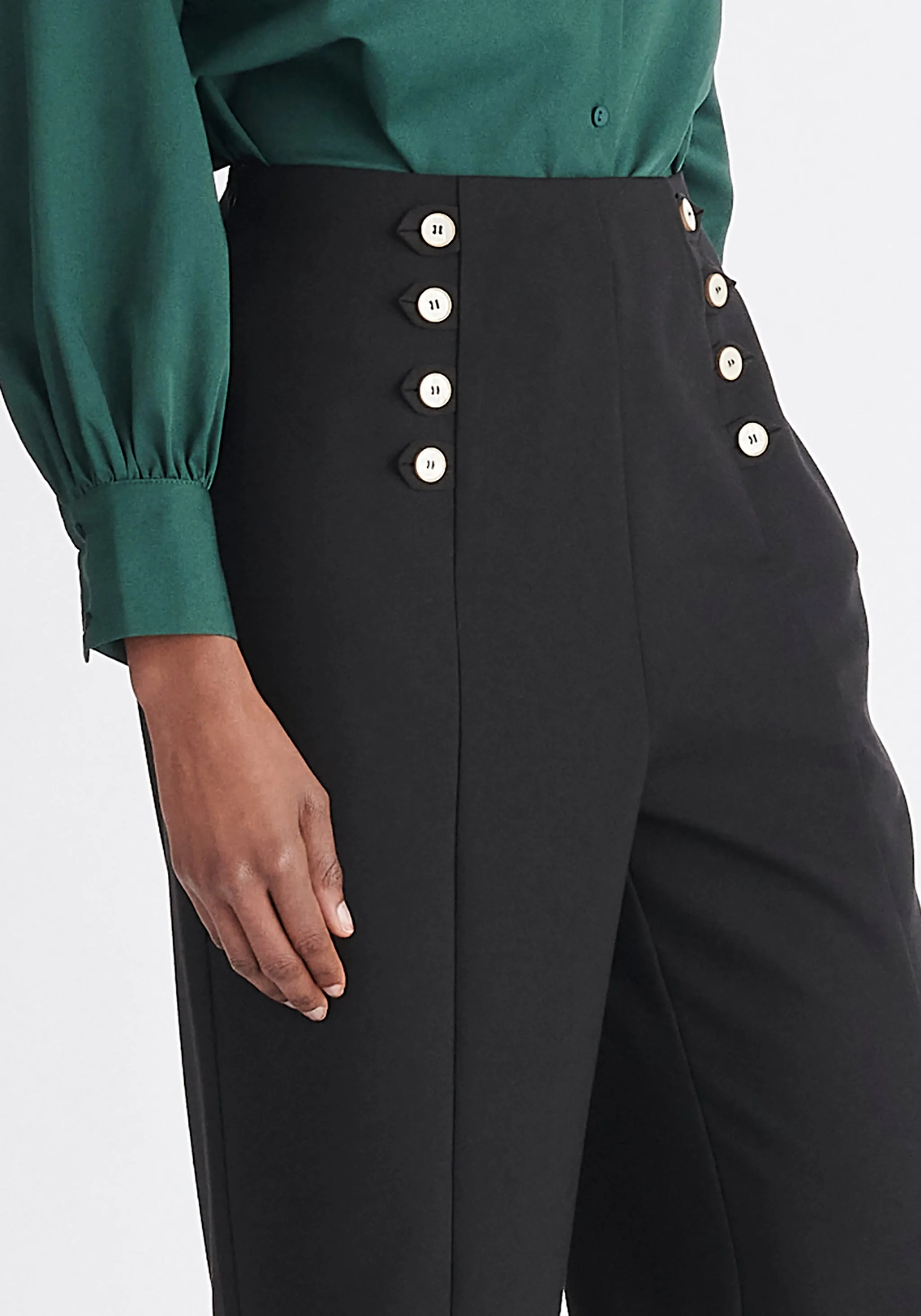 Button Waist Trousers