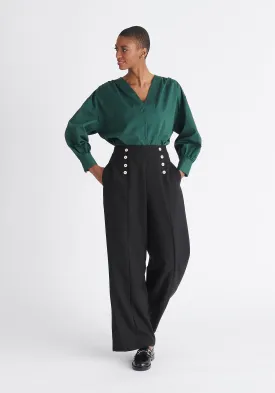 Button Waist Trousers