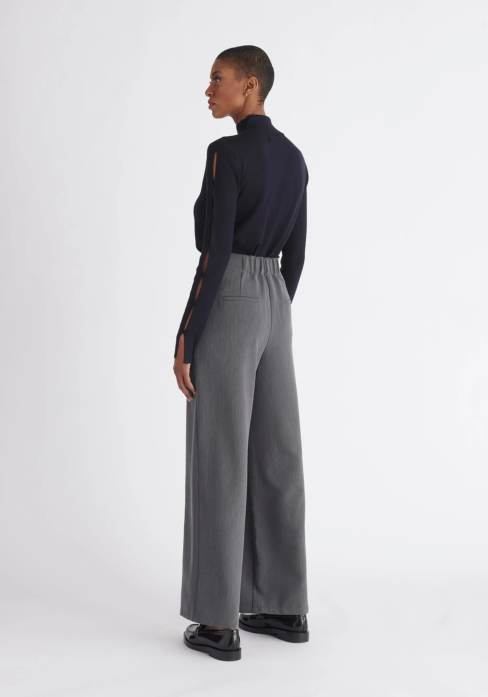 Button Waist Trousers