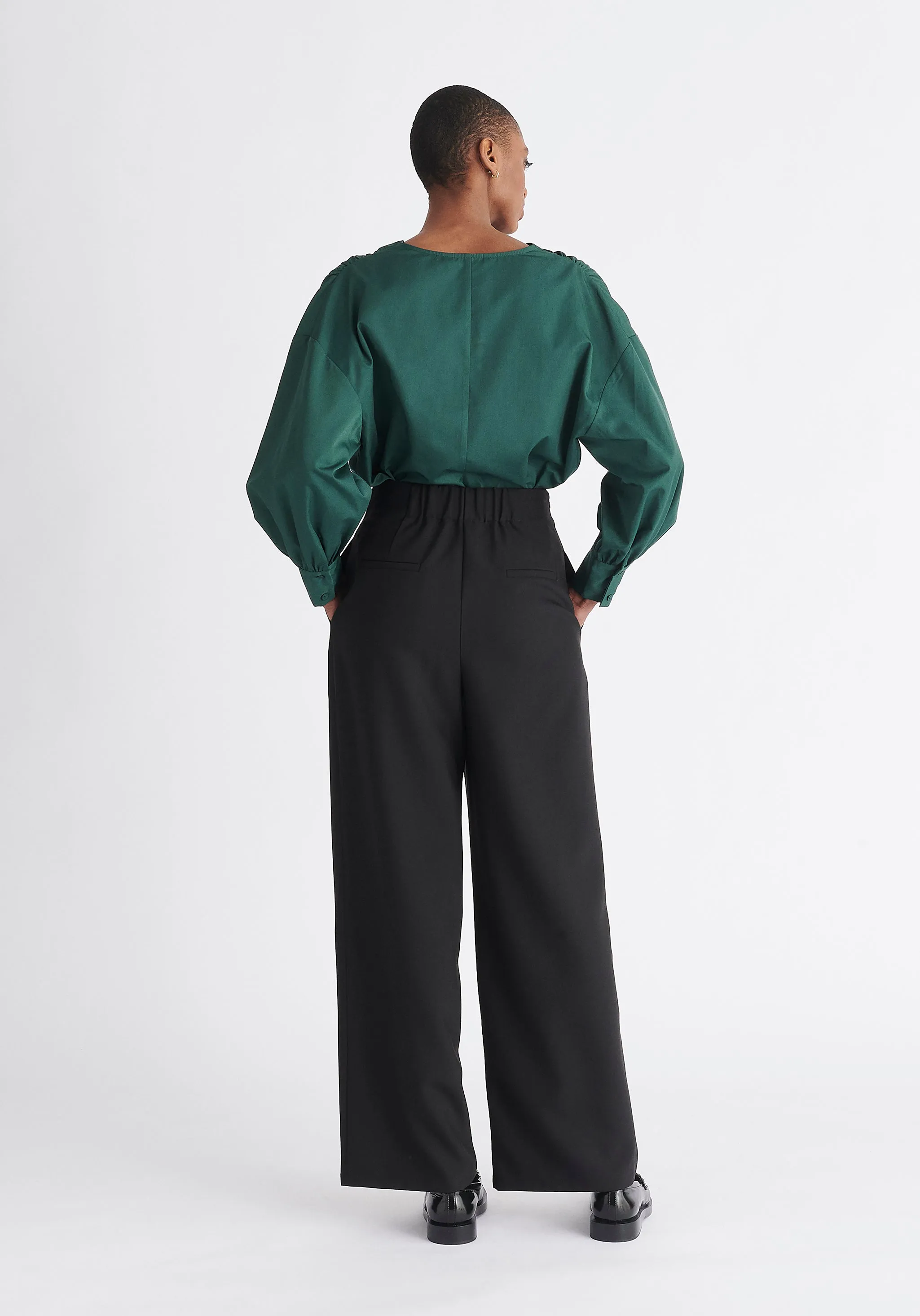 Button Waist Trousers