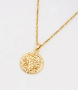 Capricorn Coin Necklace