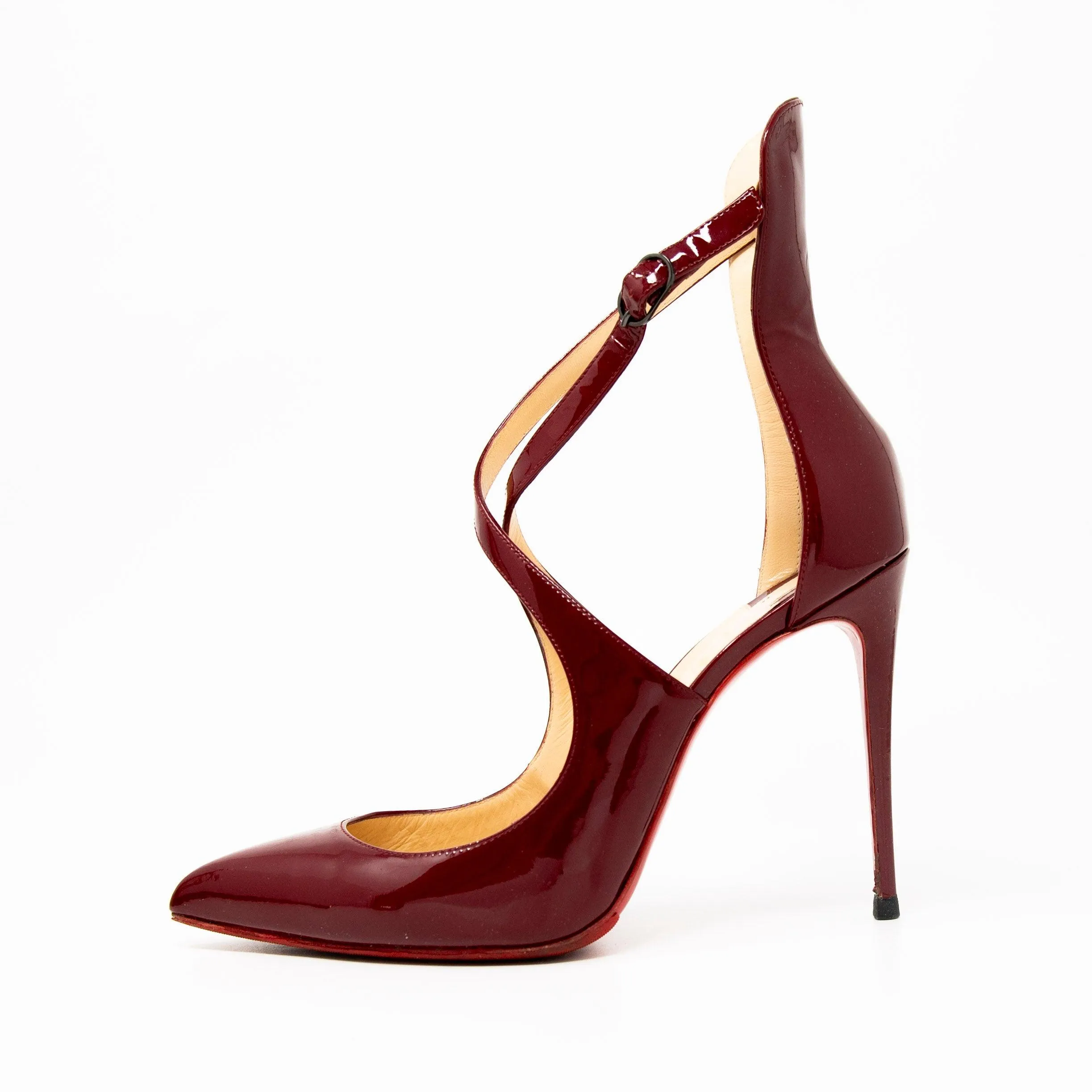 Christian Louboutin Red Marlenarock Pumps 38