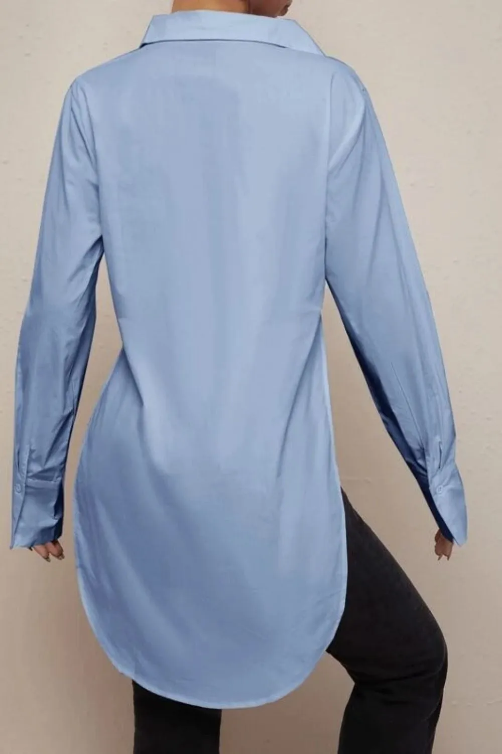 Circles Powder Blue Top