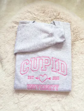 Cupid Custom Year Embroidered Sweatshirt