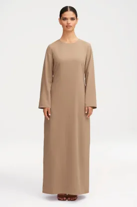 Essential Basic Maxi Dress - Caffe