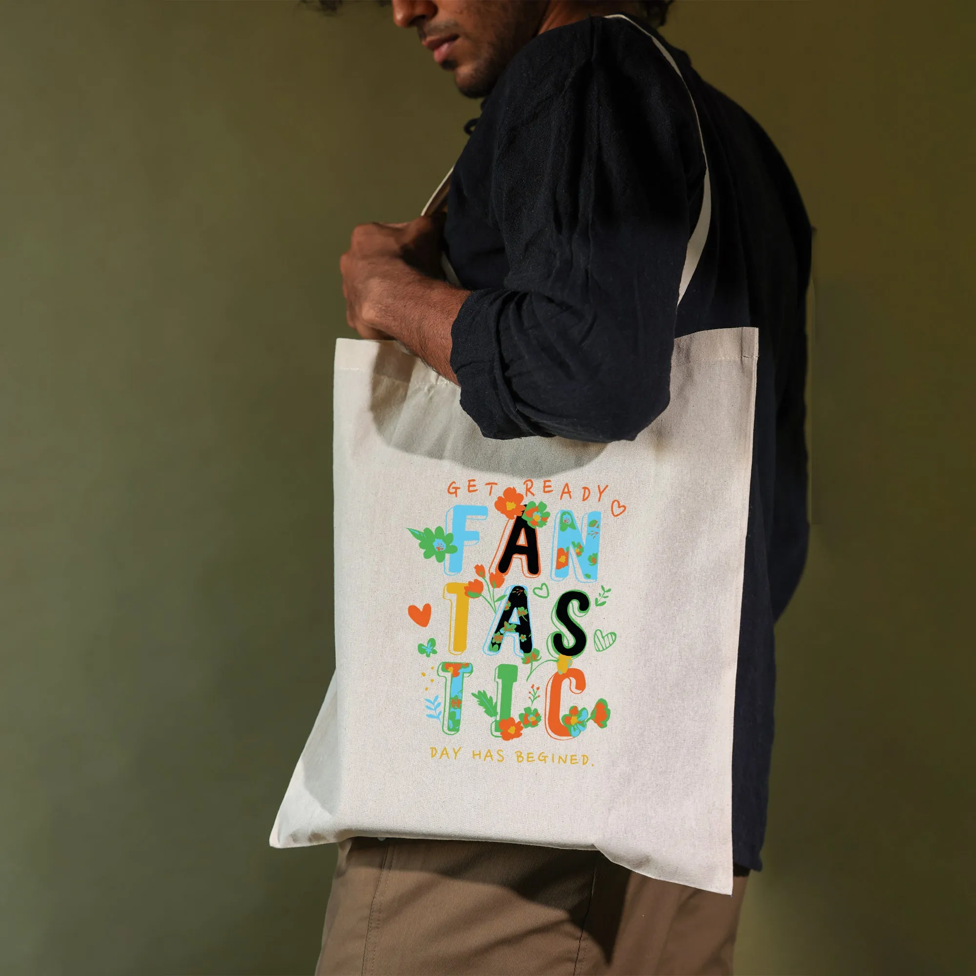 Everyday printed Tote Bag