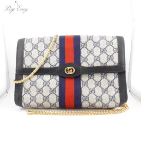 GUCCI Medium Ophidia Clutch with Chain