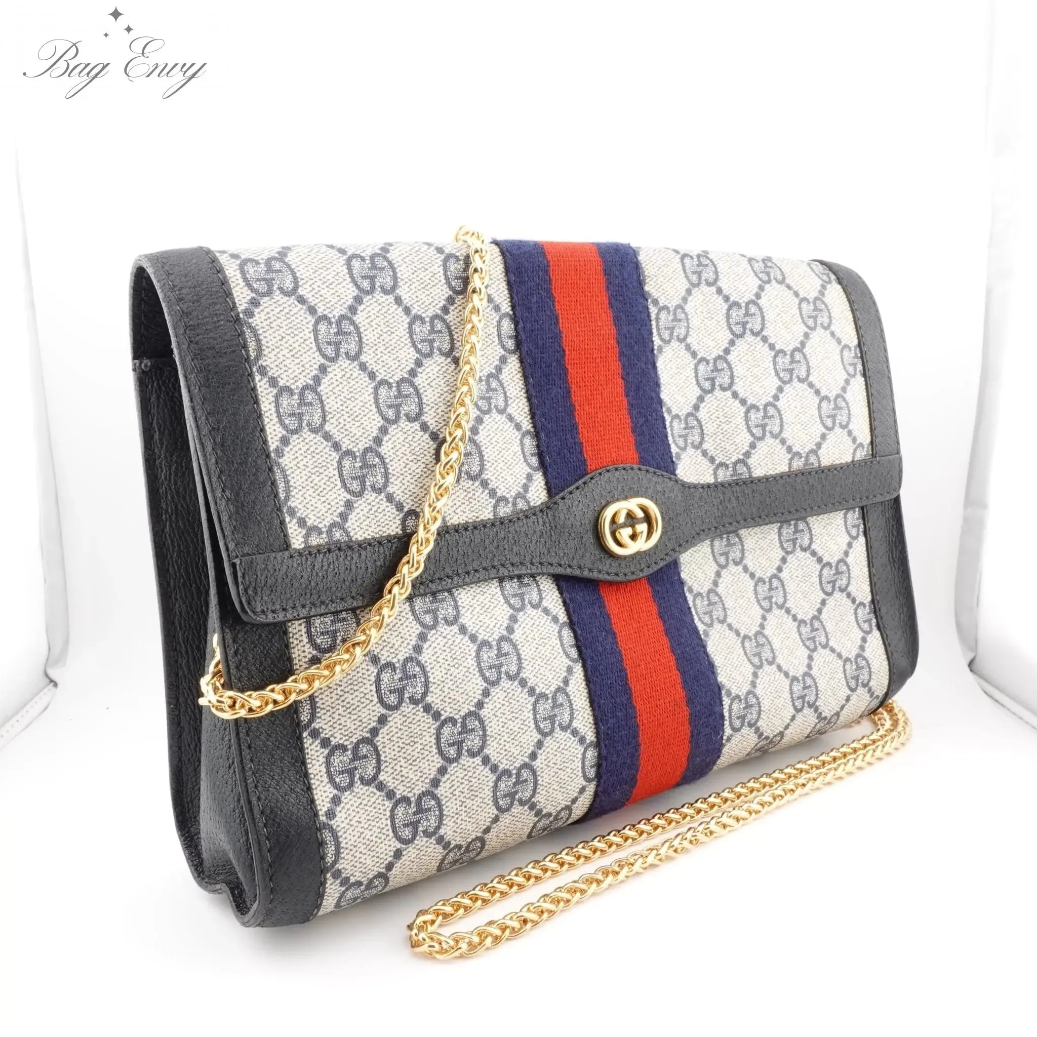 GUCCI Medium Ophidia Clutch with Chain