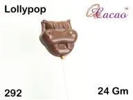 Hippo Lolly Chocolate/Sweet/Soap/Plaster/Bath Bomb PVC Mould (4 cavity)