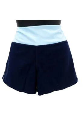 Landmark Girls Teens Dolphin Shorts - Navy - Light Blue