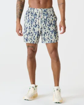 Luka Mesh Short Yucca Camo Laurel