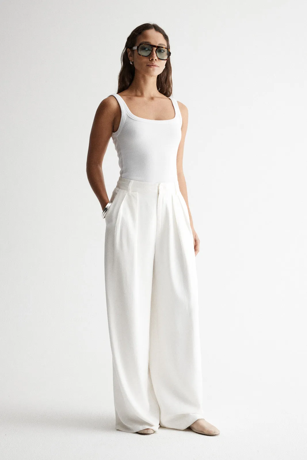 Marbella Pant White