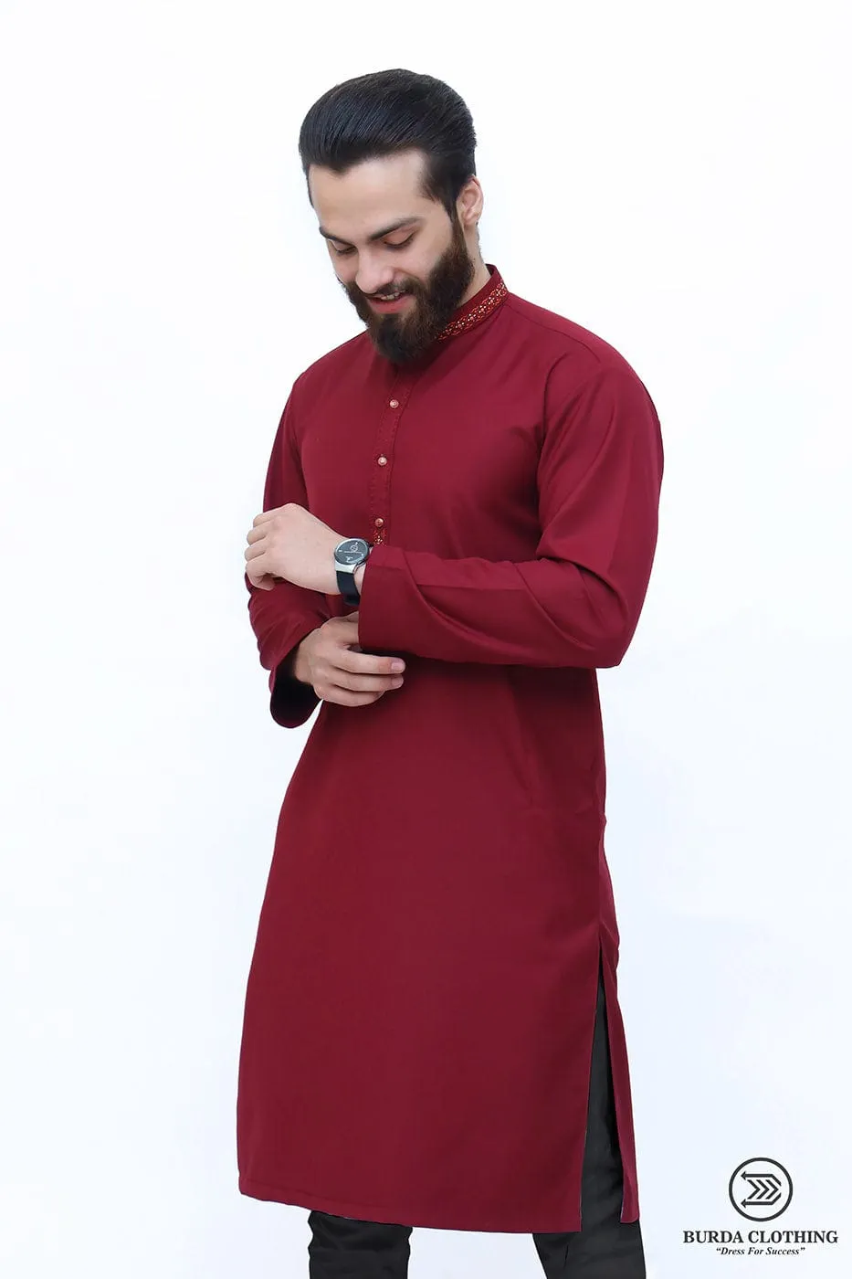 Maroon Premium Kurta ( FATHER & SON)