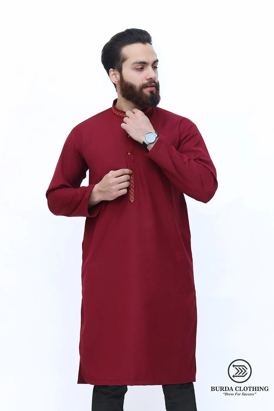 Maroon Premium Kurta ( FATHER & SON)