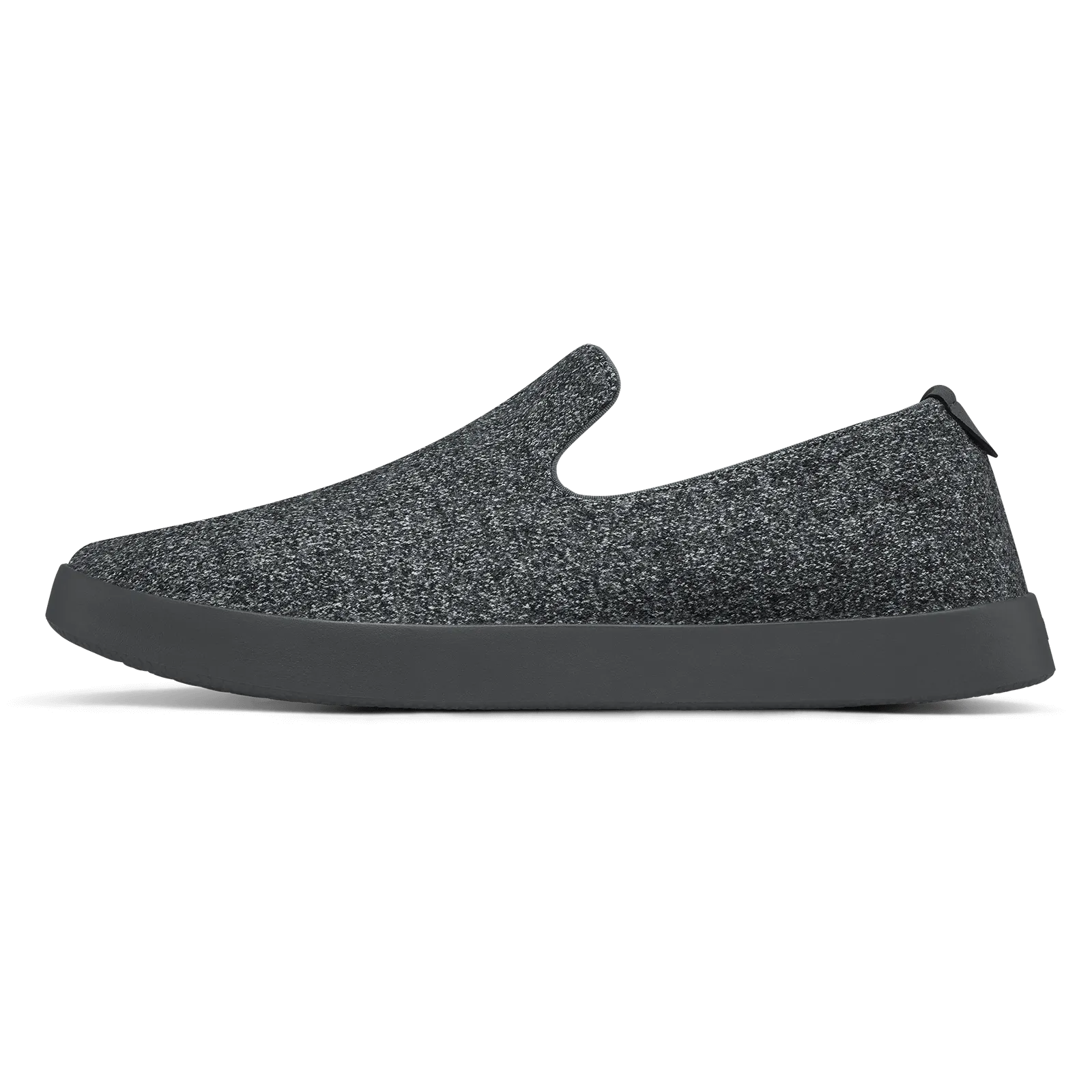 Men's Wool Loungers - Natural Grey (Dark Grey Sole)