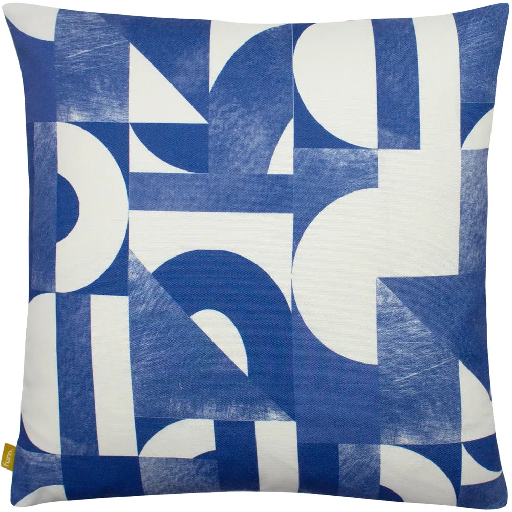 Mikalo 100% Recycled Cushion Lime/Cobalt