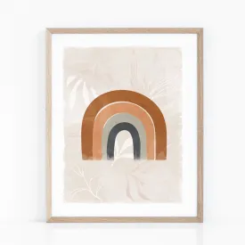 Neutral Rainbow Nursery Wall Art