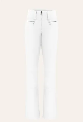 Poivre Blanc W24-0822 Stretch Ski Pant in White