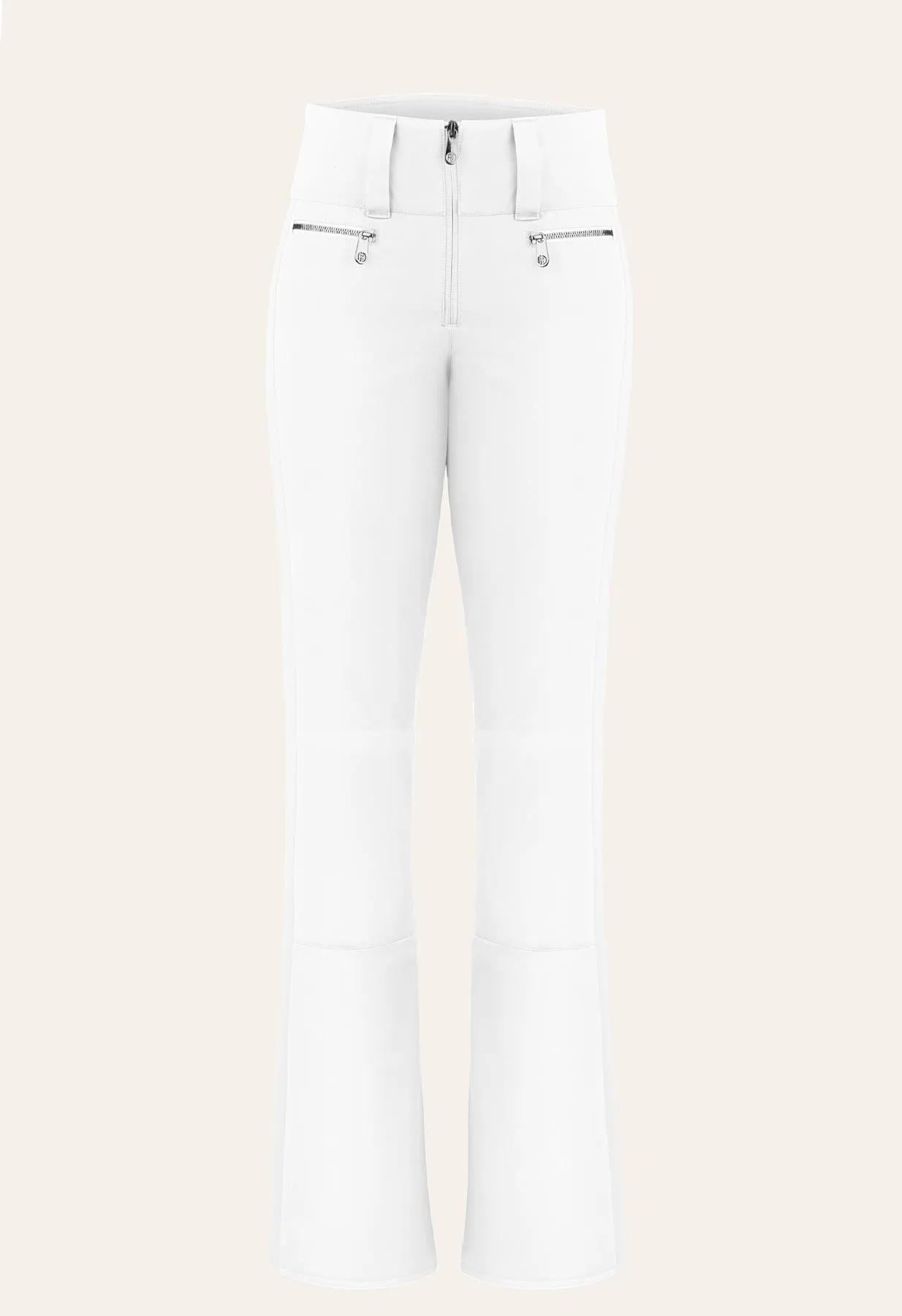 Poivre Blanc W24-0822 Stretch Ski Pant in White