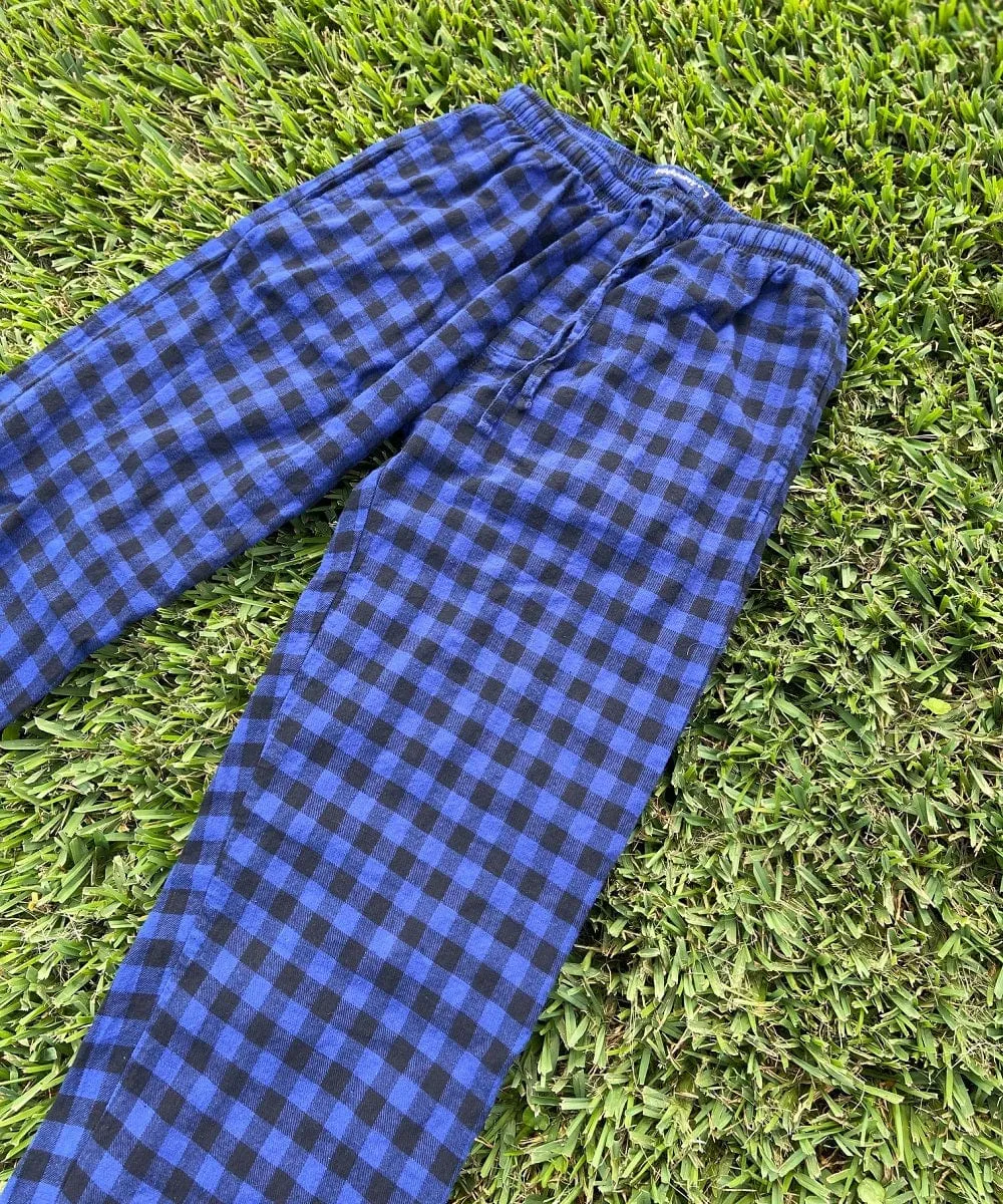 Tall Men's Pajama Bottom: Flannel, 2 Color Options - Sz S, M and L - FINAL SALE