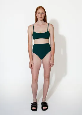 Undici High Waist in Indian Jade