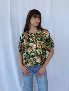 Vintage Confezioni Printed Shirt