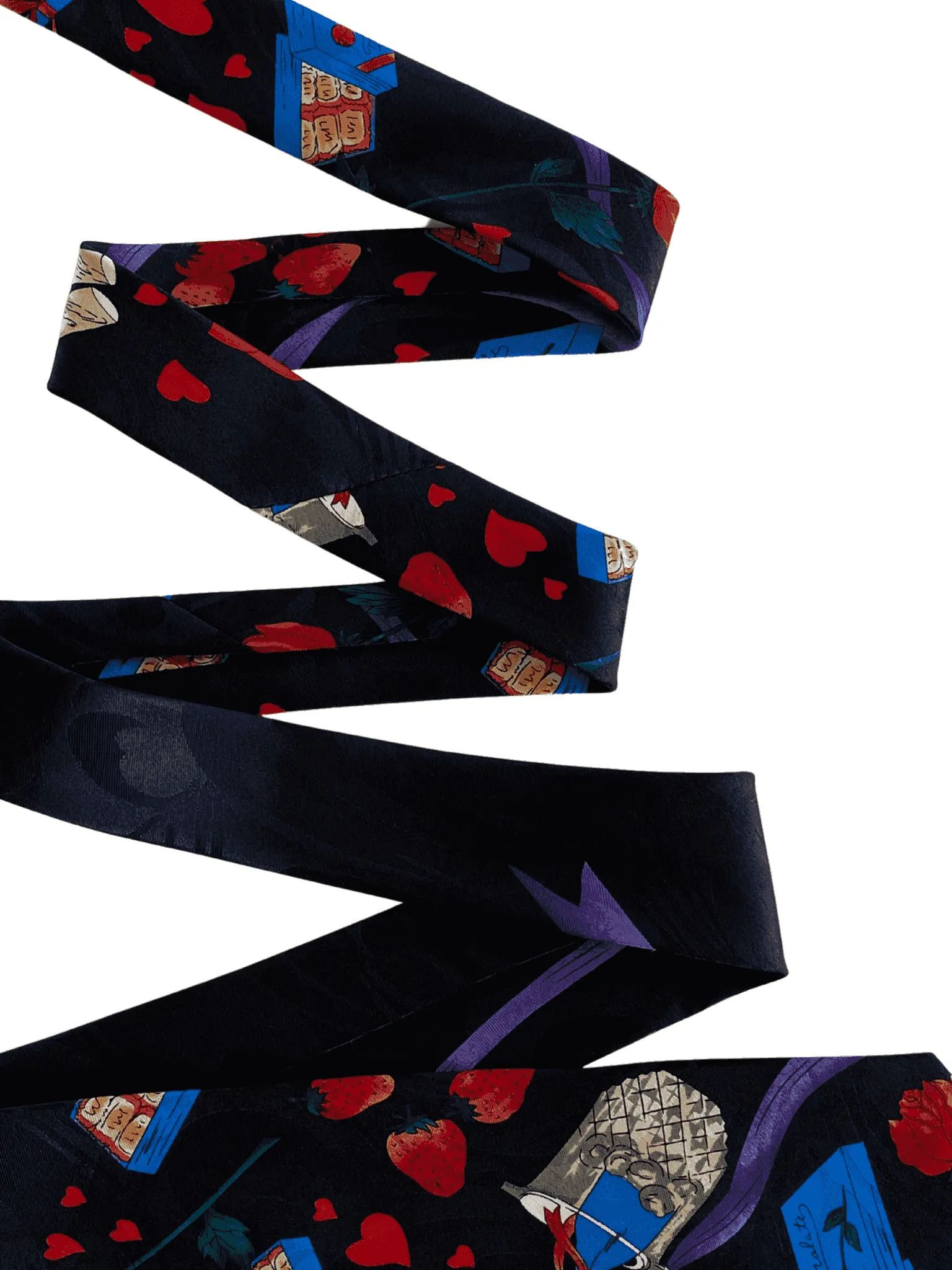 Vintage Fratello Handmade Graphic Tie