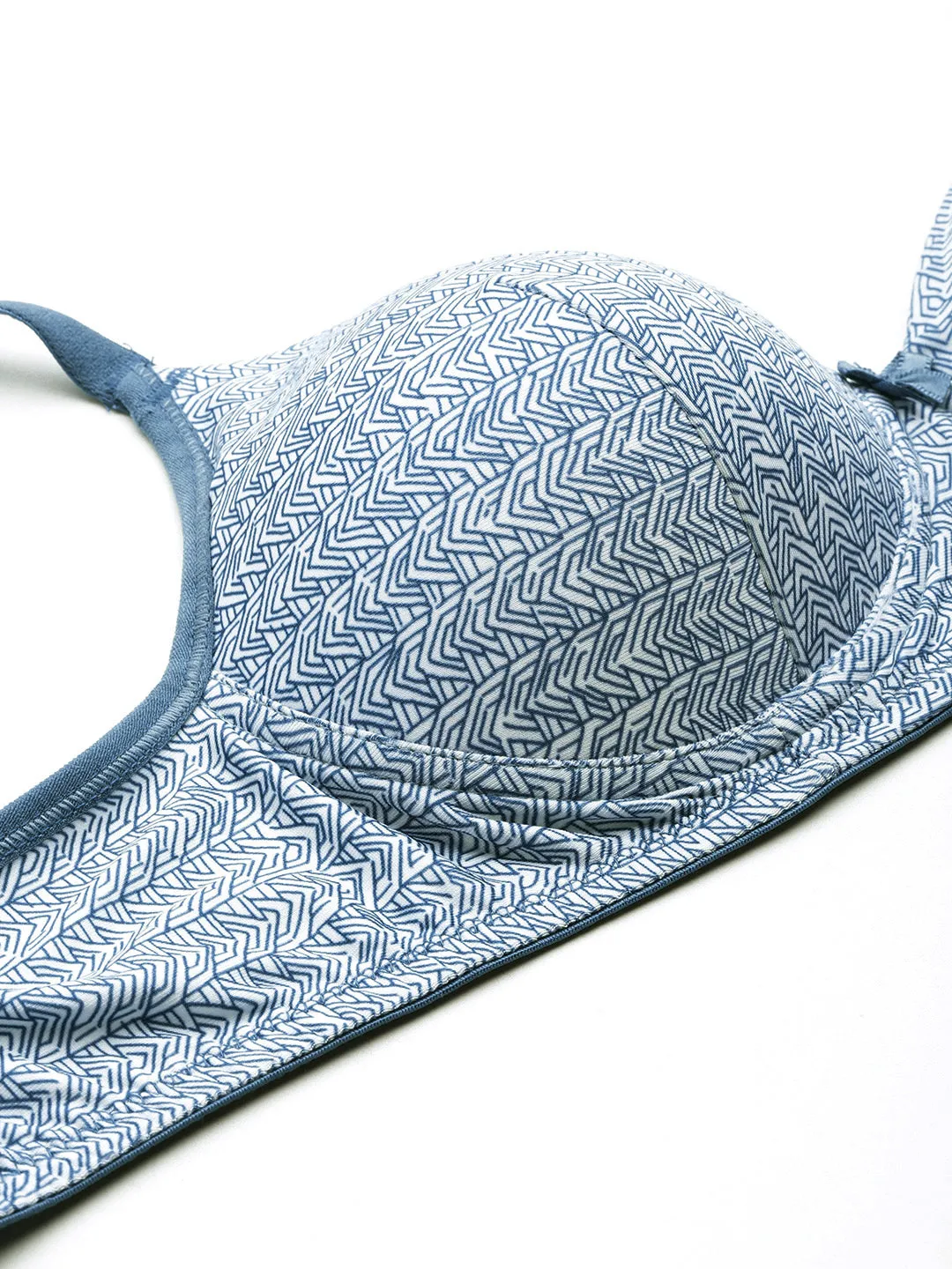 Women's Printed Lightly Padded T-Shirt Bra | BRA-4058-1 |