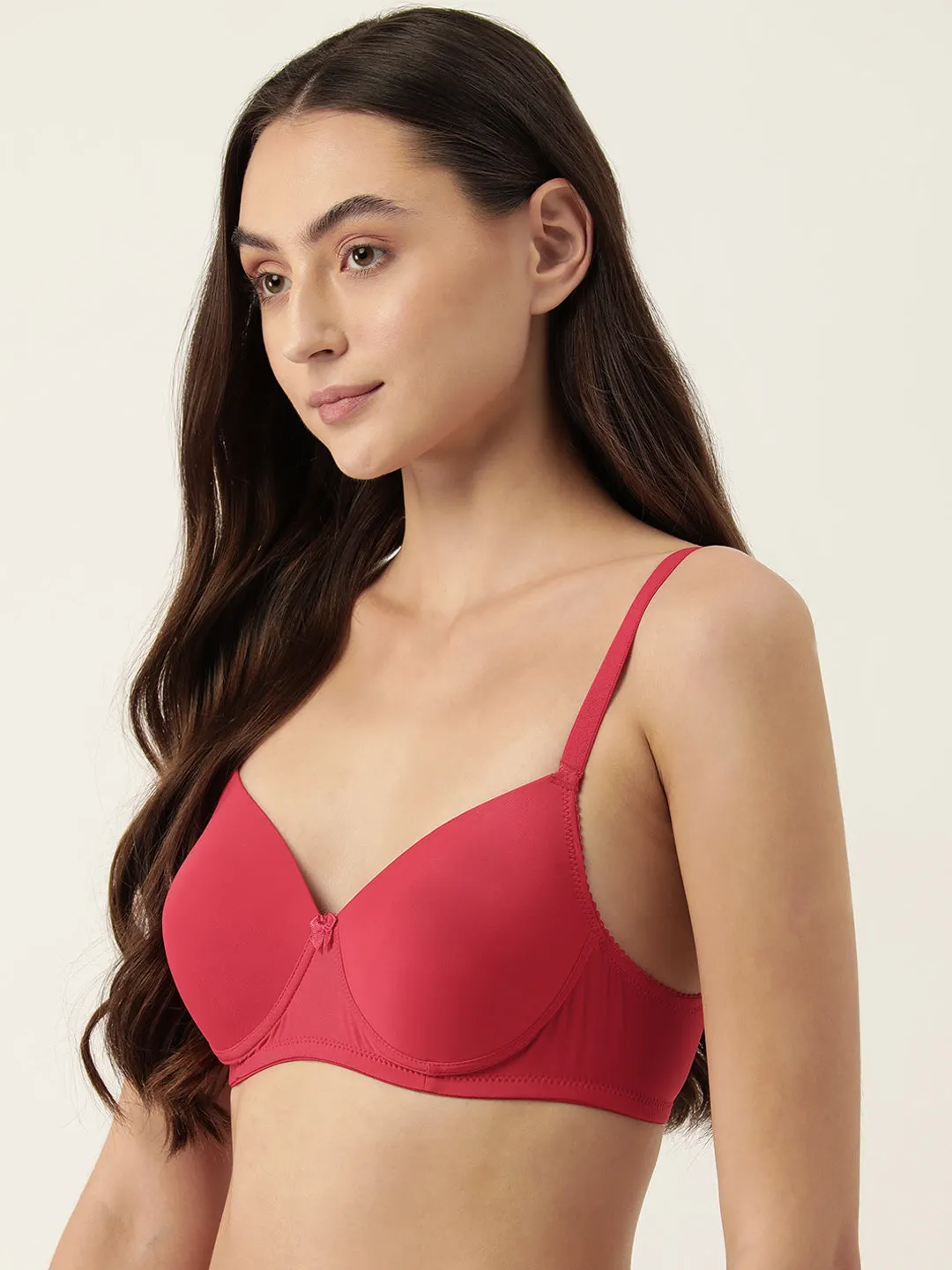 Women's Solid Lightly Padded T-Shirt Bra | BRA-4060-1 |